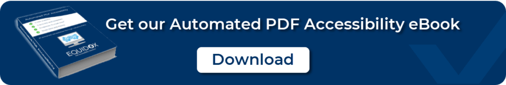 Automated PDF Accessibility eBook