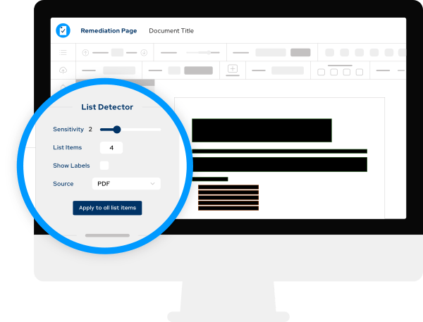 Illustrated screenshot of list editor featuring list tags.
